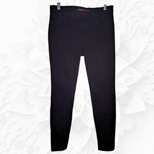 J Brand Dark Noir Red Skinny Denim Jeans Size 29